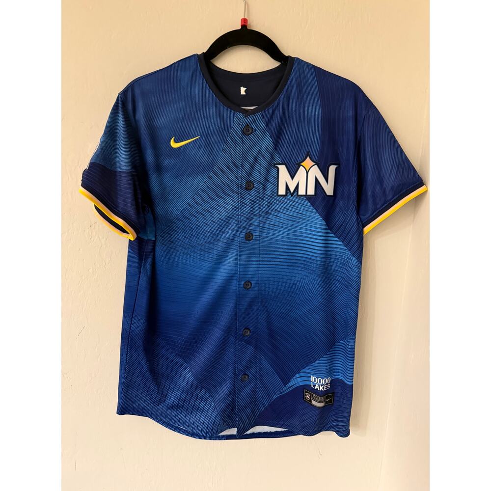 Minnesota Twins Carlos Correa City Connect Limited Jersey YOUTH L-14/16-NWT-$139